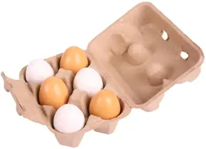 Bigjigs mediniai kiaušiniai (6 el.)