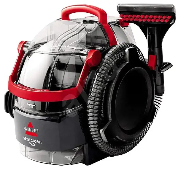 "Bissell" dėmių valytuvas "SpotClean Pro" su laidu, rankinis, plovimo funkcija, 750 W, raudonas / titano spalvos, 24 mėn. garantija