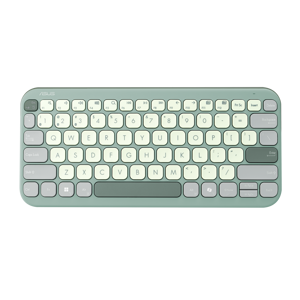 Asus Marshmallow KW100 | Keyboard | Wireless | US International | Green Tea Latte | Bluetooth