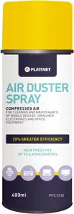 Platinet PFS5130 suslėgtas oras, skirtas visiems elektronikos ir namų prietaisų dulkių valymui, 400ml