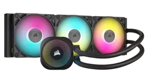 Corsair iCUE LINK TITAN RX RGB Processor All-in-one liquid cooler 12 cm Black 1 pc(s)