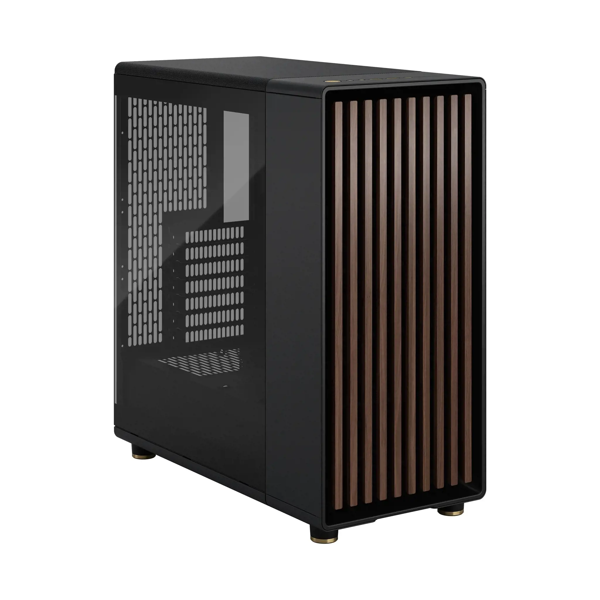 FRACTAL DESIGN North Charcoal Black TG Dark dėklas
