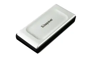 "Kingston XS2000" išorinis SSD diskas (1 TB; USB 3.2; sidabrinis; SXS2000/1000G)