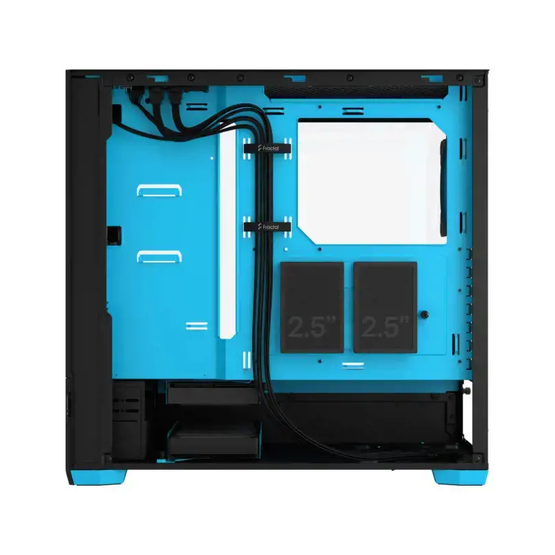 FRACTAL DESIGN "Pop Air RGB Cyan Core TG Clear Tint