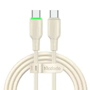 "Mcdodo" USB-C į USB-C kabelis CA-4770 65W 1,2 m (smėlio spalvos)