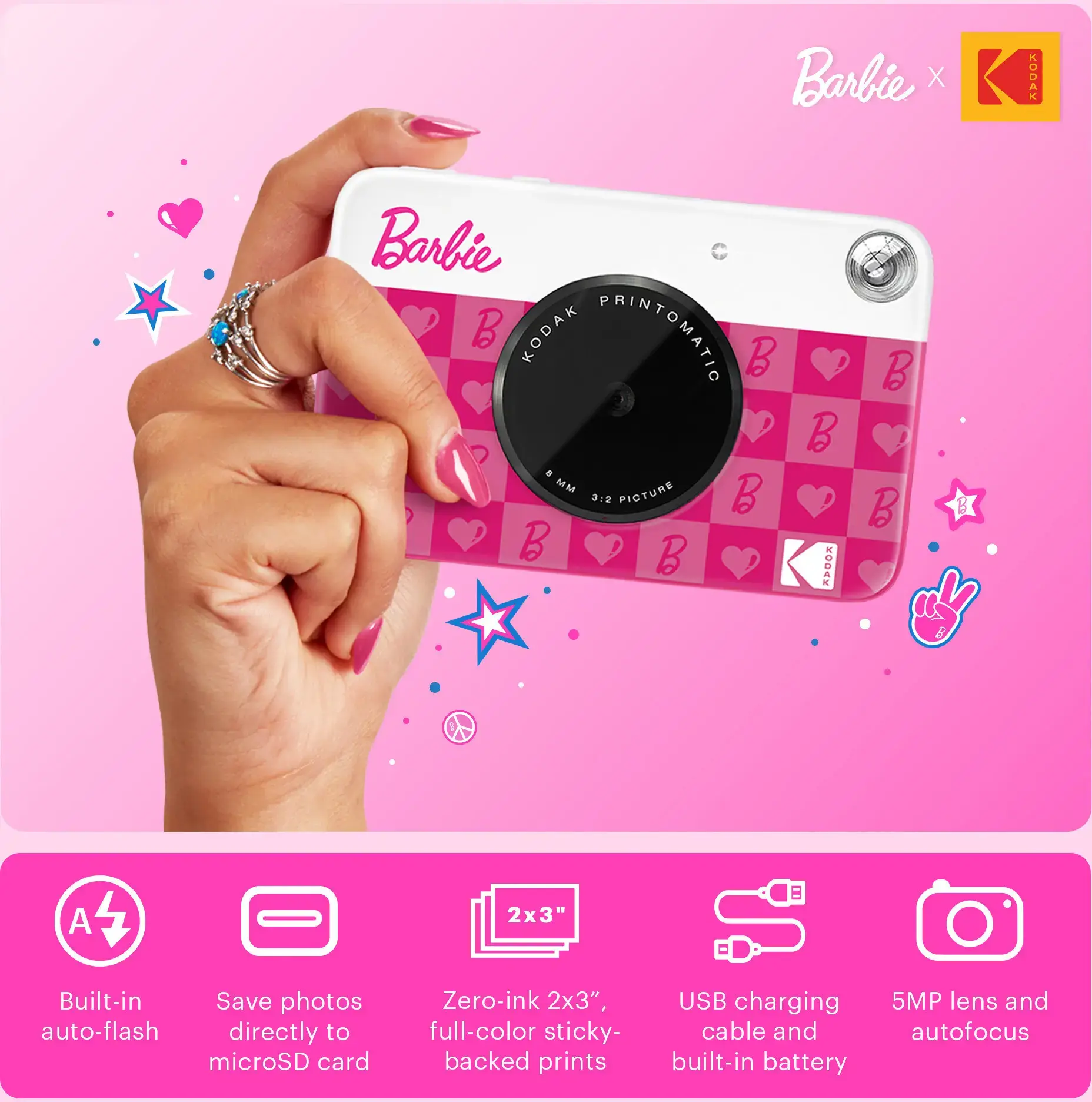 Kodak x Barbie Printomatic Camera 1