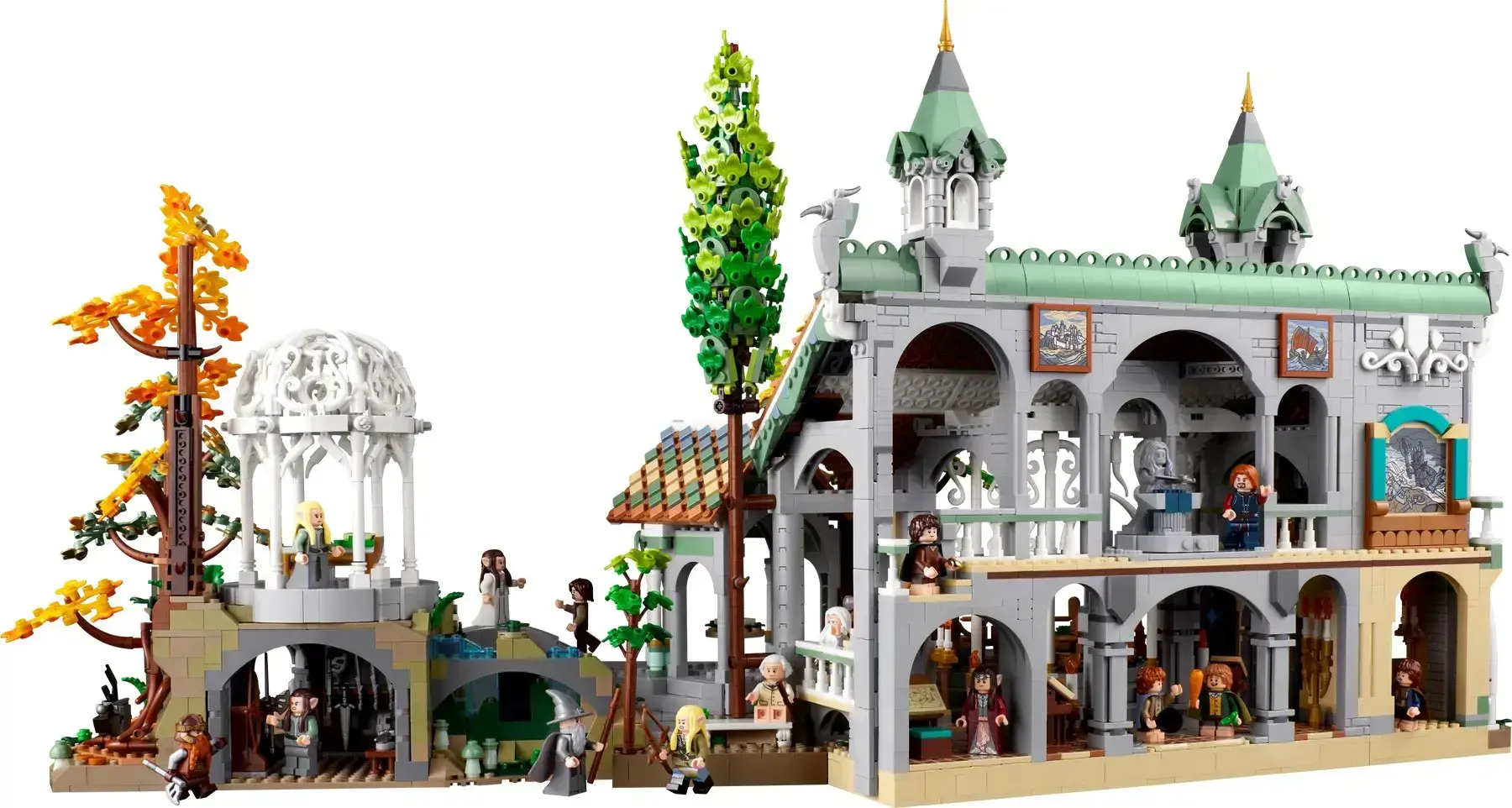 LEGO IKONOS 10316 ŽIEDŲ VALDOVAS: RIVENDELL