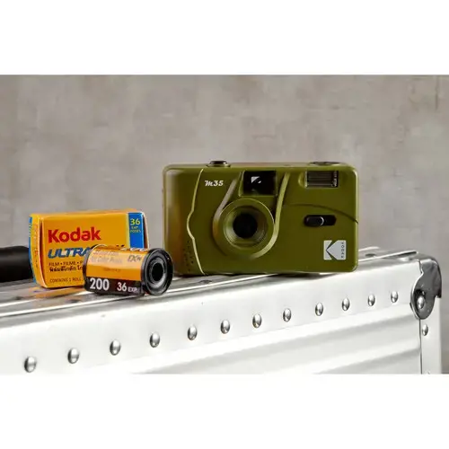 KODAK M35 REUSABLE CAMERA OLIVE GREEN