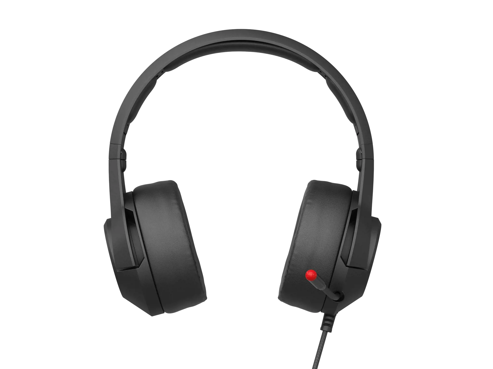 "NATEC Genesis" žaidimų ausinės "Argon 600" adapteris juodos spalvos