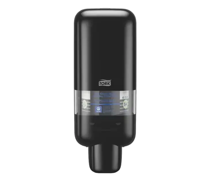 Muilo ir dezinfekantų dozatorius TORK S4, juodos sp.,564508
