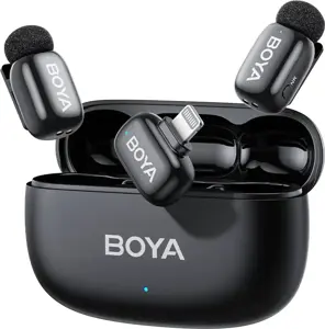 Boya wireless microphone mini 2-03 Lightning, black