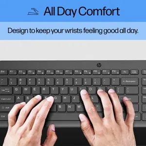 HP 150 laidinė klaviatūra, pilno dydžio (100 %), USB, mechaninė, QWERTY, juoda