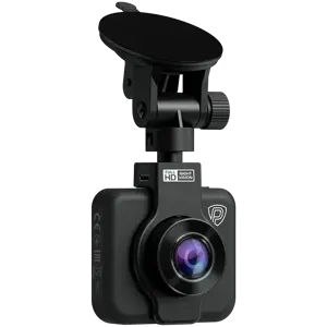 Prestigio RoadRunner 185, 2.0'' IPS (320x240) ekranas, FHD 1920x1080@30fps, HD 1280x720@30fps, Jieli AC5601, 2 MP CMOS GC2053 vaizdo jutiklis, 2 MP kamera, 140° matymo kampas, Micro USB, 180 mAh, naktinis matymas, judesio aptikimas, G jutiklis, ciklinis įrašymas, spalvotas/juodas, plastikinis korpusas