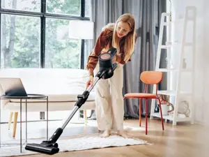 OB90 ELDOM, VESS upright vacuum cleaner, cordless, electric brush