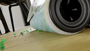 Vacuum Cleaner KARCHER Three-in-one floor cleaner FCV 3 Upright/Wet/dry/Cordless White Weight 3.8 kg 1.056-122.0