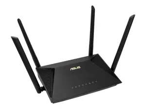 ASUS RT-AX53U, "Wi-Fi 6" (802.11ax), dviejų dažnių (2,4 GHz / 5 GHz), Ethernet LAN, 3G, juodas, stalinis maršrutizatorius