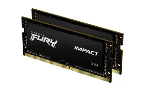 KINGSTON 64GB 3200MHz DDR4 CL20 SODIMM 2 vnt. rinkinys FURY Impact