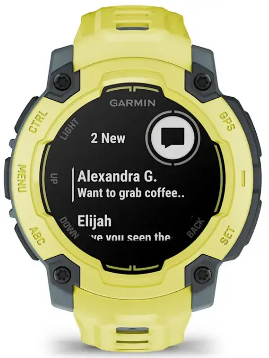 Garmin Instinct E 2.29 cm (0.9") MIP 45 mm Digital 176 x 176 pixels Lime GPS (satellite)