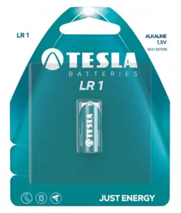 Akumuliatorius Tesla LR1 Alkaline 900 mAh (18010120) (1 vnt)