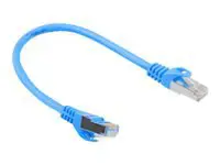 LANBERG PCF6-10CC-0025-B "Lanberg" komutacinis kabelis RJ45 cat.6 FTP 0,25 m mėlynos spalvos