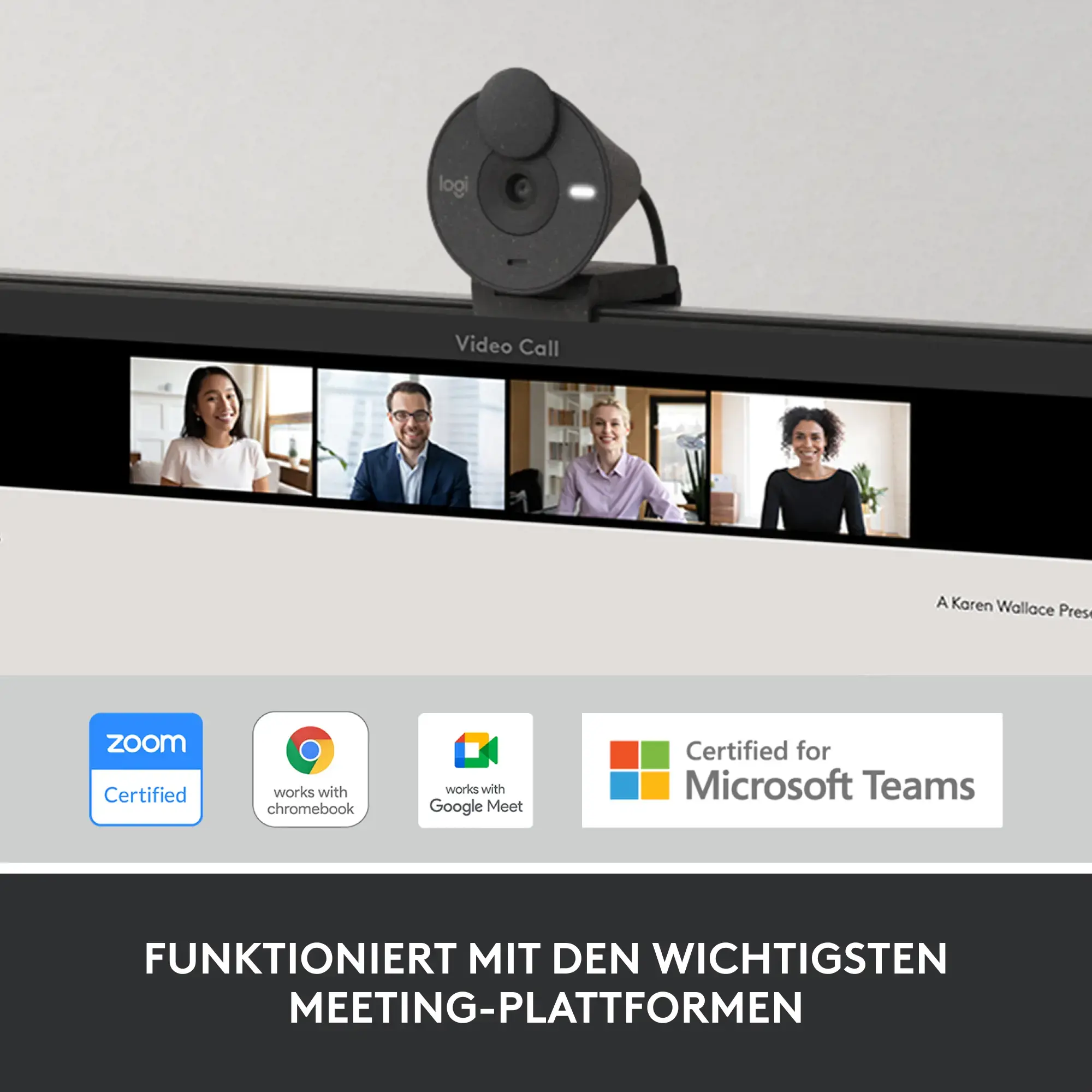 "Logitech Brio 300", 2 MP, 1920 x 1080 taškų, "Full HD", 30 kadrų per sekundę, 1280x720@30fps, 1920x1080@30fps, 720p, 1080p