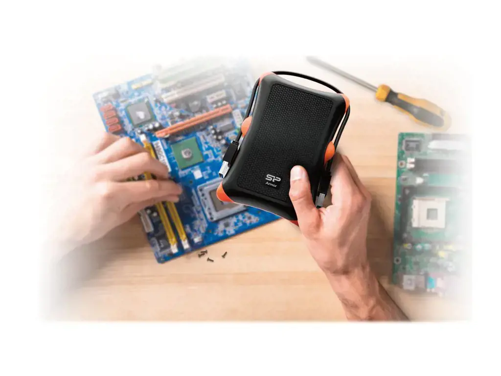 SILICONPOW SP000HSPHDA30S3K "Silicon Power" išorinis 2,5 HDD korpusas A30 SATA, USB 3.0, apsaugotas nuo smūgių, juodas