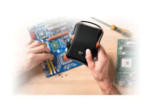 SILICONPOW SP000HSPHDA30S3K "Silicon Power" išorinis 2,5 HDD korpusas A30 SATA, USB 3.0, apsaugotas nuo smūgių, juodas