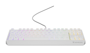 Genesis THOR 230 | Mechanical Gaming Keyboard | Wired | US | White | USB Type-A | Outemu Brown