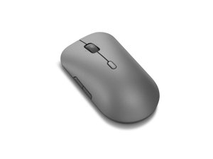 Lenovo Pro Plus 6050, Ambidextrous, Optical, RF Wireless + Bluetooth, 2400 DPI, Grey