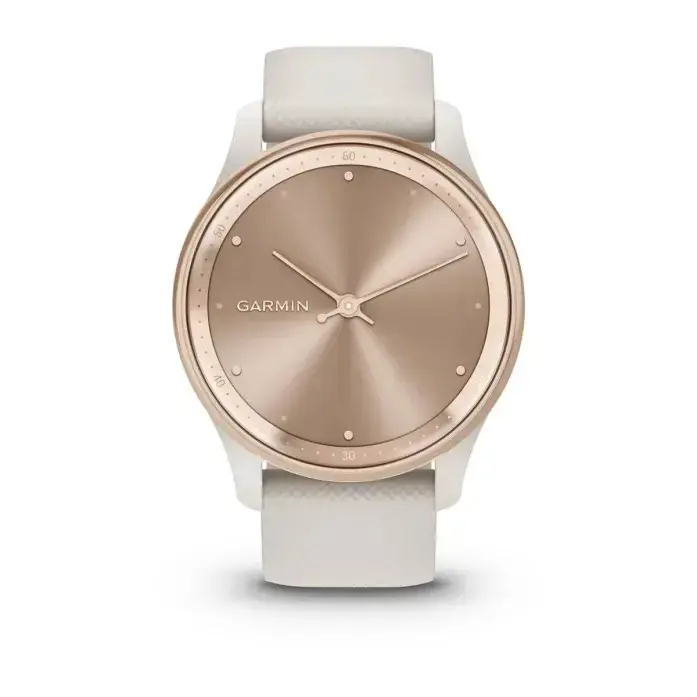 "Garmin vivomove Trend" baltas kremas, silikonas