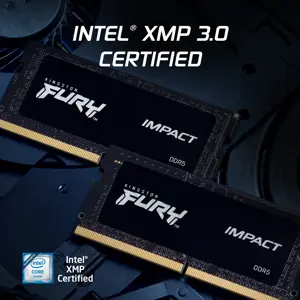 KINGSTON 64GB 5600MT/s DDR5 CL40 SODIMM 2 vnt. rinkinys "FURY Impact PnP