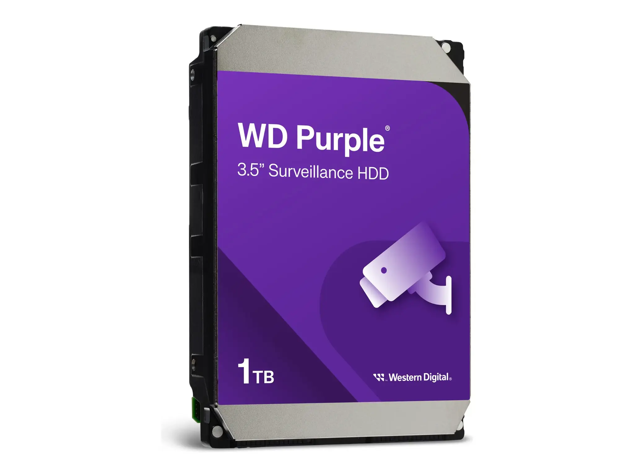 Standusis diskas AV WD Purple (3,5'', 1 TB, 64 MB, 5400 aps/min, SATA 6 Gb/s)