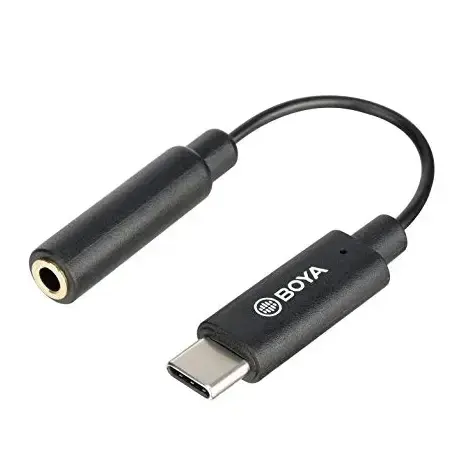 BOYA BY-K4 Adapteris iš TRRS į Type C