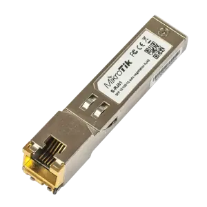 MIKROTIK S-RJ01 SFP modulis 1,25 Gb/s RJ45 100 m