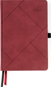 Darbo knyga FASHION SPECIAL EDITION, 2027, PU, A5, vyšninės sp. LT
