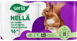 SERLA tualetinis popierius, 3 sluoksnių, 16 vnt.