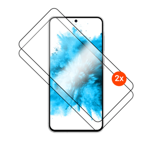 FIXED Full Cover 2,5D Tempered Glass with applicator for Samsung Galaxy A57 5G, 2 pcs, black | Fixe…