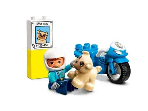 LEGO DUPLO 10967 Policijos motociklas