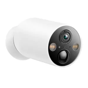 TP-Link Tapo Smart Wire-Free Security Camera, IP security camera, Outdoor, Wireless, Ceiling/wall, White, Bullet