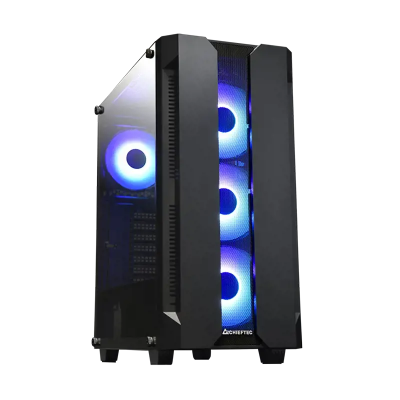 CHIEFTEC Hunter žaidimų šasi ATX Black