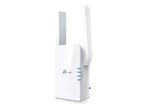 TP-Link AX1800 "Wi-Fi" diapazono ilgintuvas, tinklo kartotuvas, 1201 Mbit/s, 10,100,1000 Mbit/s, Windows 10, Windows 2000, Windows 7, Windows 8, Windows 8.1, Windows 98SE, Windows NT, Windows..., išorinis, 10/100/1000Base-T(X)