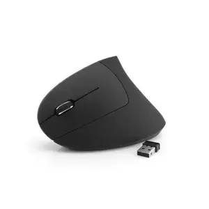 PELĖ USB OPTINĖ WRL 6 MYGTUKŲ/KAIRĖ JUODA MROS233 MEDIARANGE