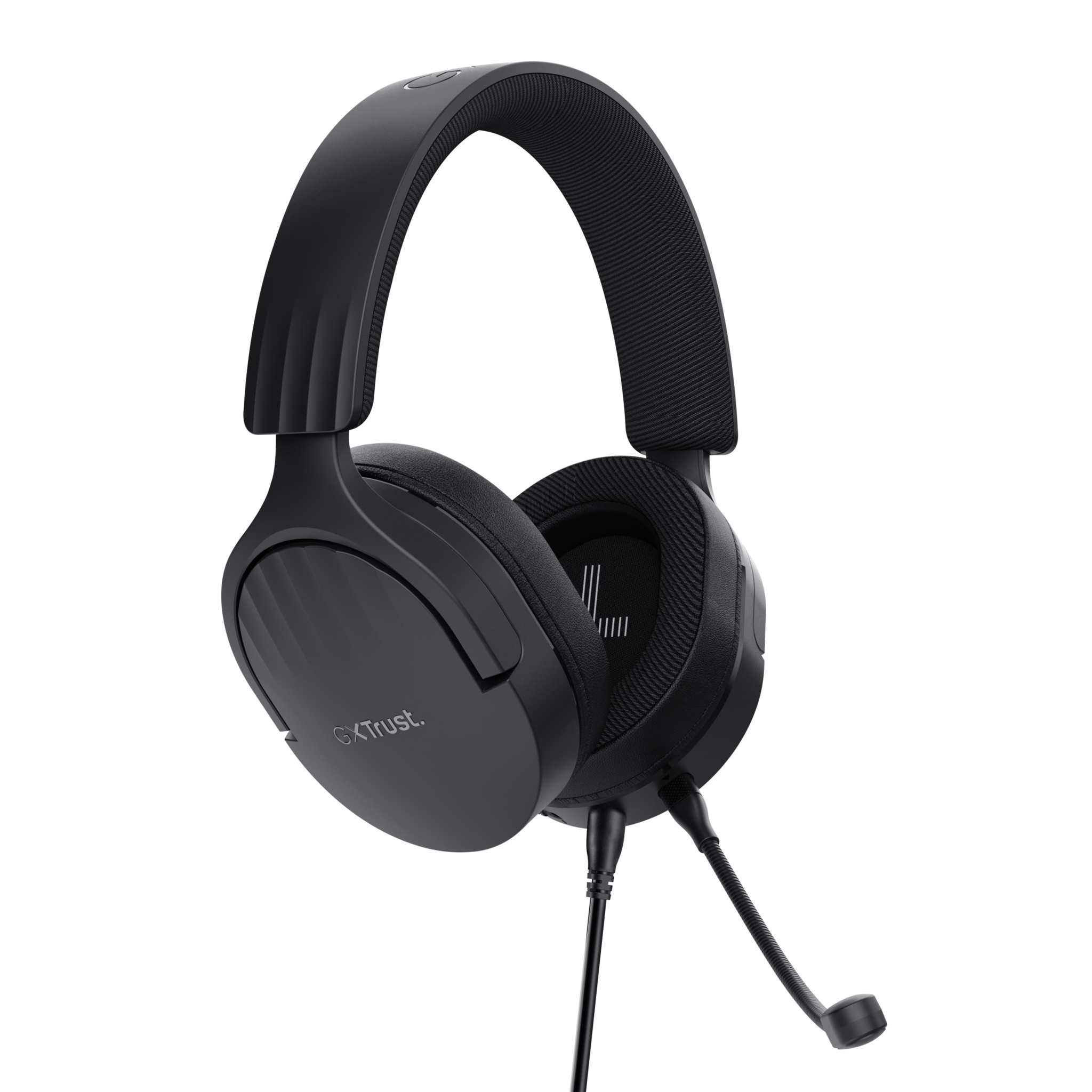 "Trust GXT 489 FAYZO", laidinės, žaidimų, 20 - 20000 Hz, 256 g, ausinės, juodos spalvos