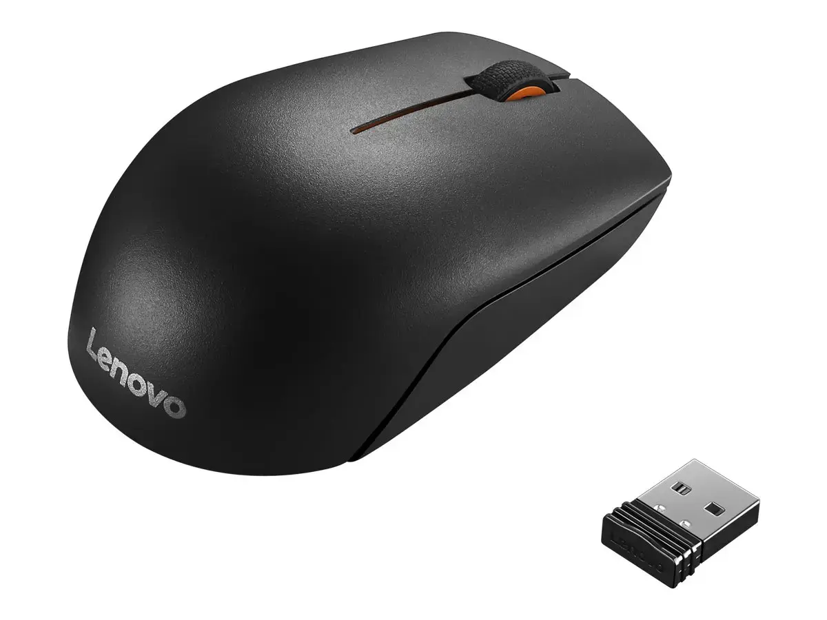 "Lenovo" GX30K79401, dvipusis, lazerinis, RF belaidis, 1000 DPI, juodas