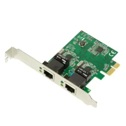 Logilink PC0075, 2 prievadų Gigabit PCI Express tinklo kortelė Logilink 2 x Gigabit Lan (RJ 45) PCIe