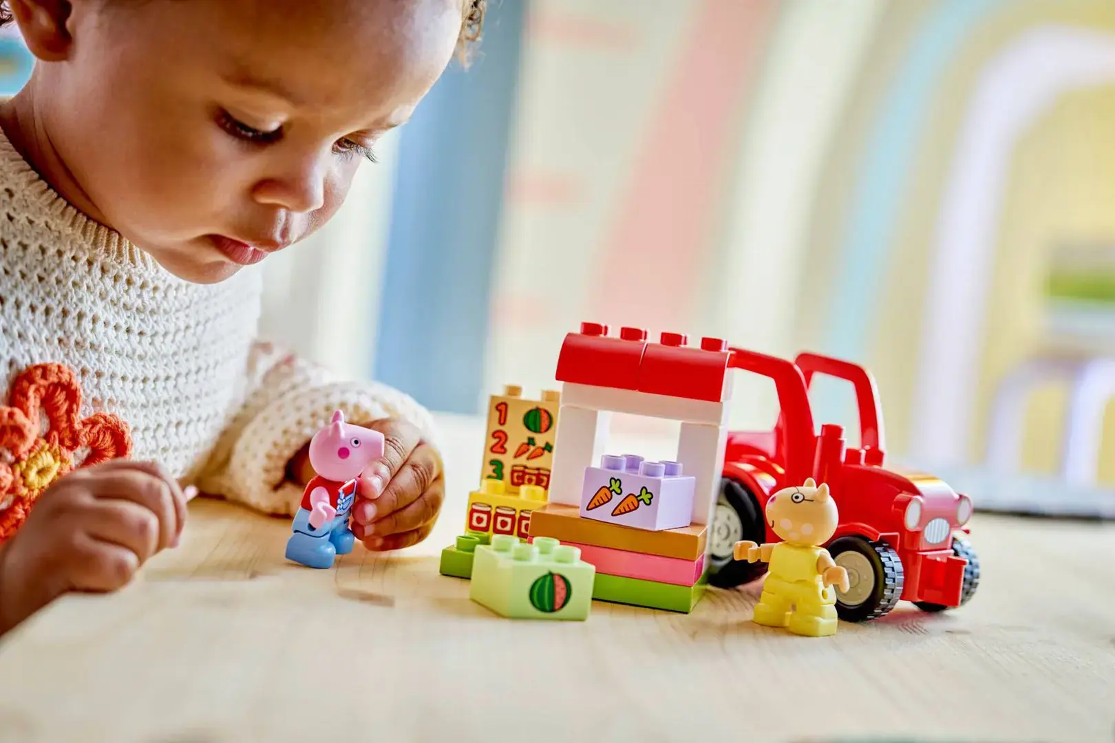 LEGO DUPLO 10468 Peppa Pig - Tractor and Market