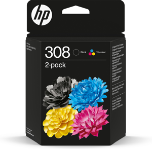 6L6S6UE (308 2-Pack), Kasetė spausdintuvui (HP)