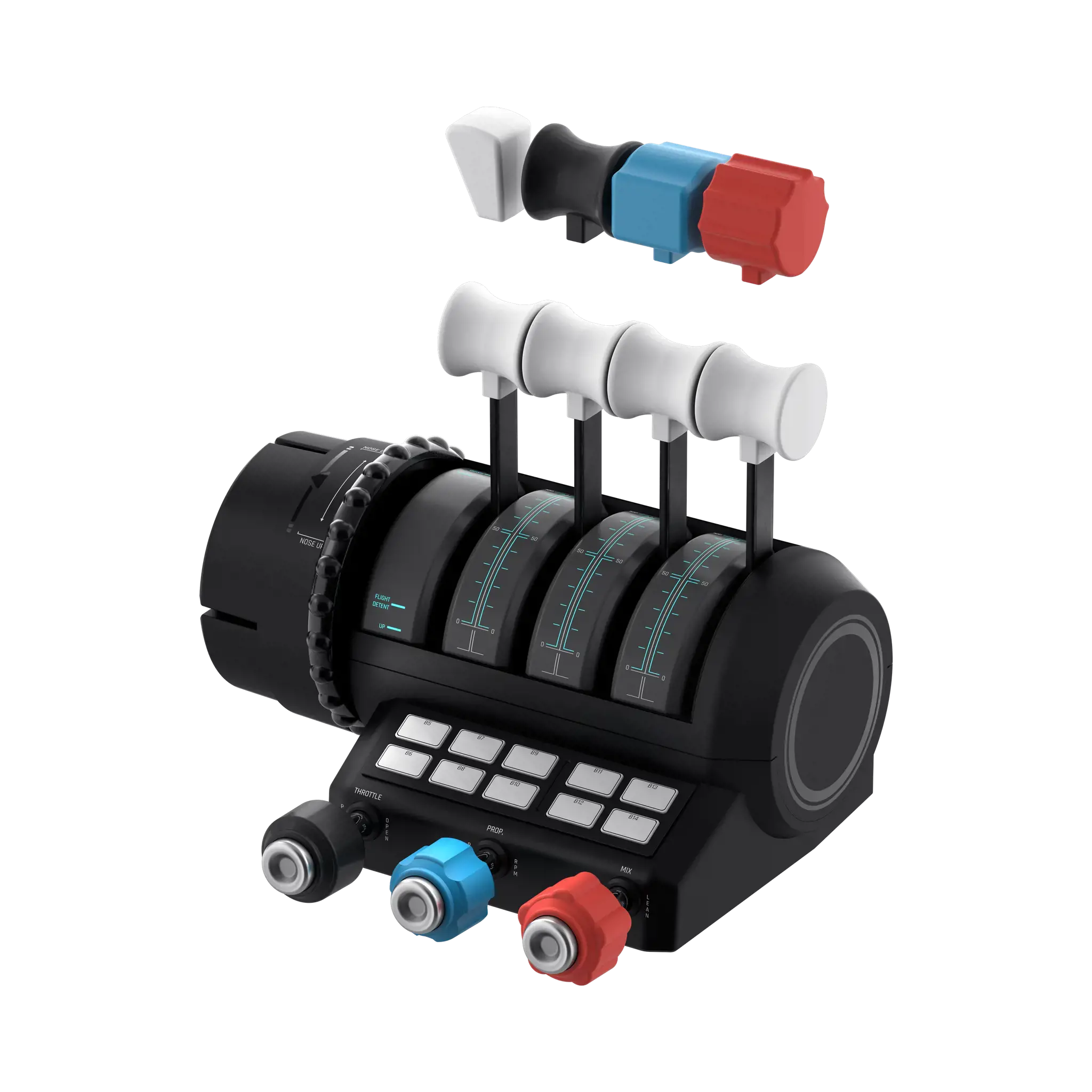 Turtle Beach VelocityOne Flight, Flight Sim, PC, Xbox One, Xbox One S, Xbox One X, Xbox Series S, Xbox Series X, Analogue / Digital, Wired, USB, USB Type-A, USB Type-C