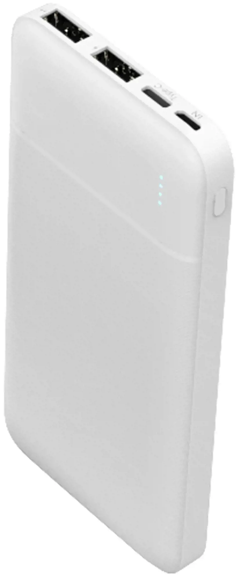 Platinet power bank 10000mAh PMPB10W705, baltos spalvos