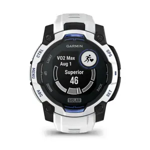 Garmin Instinct 3 Solar watch, 45mm, white